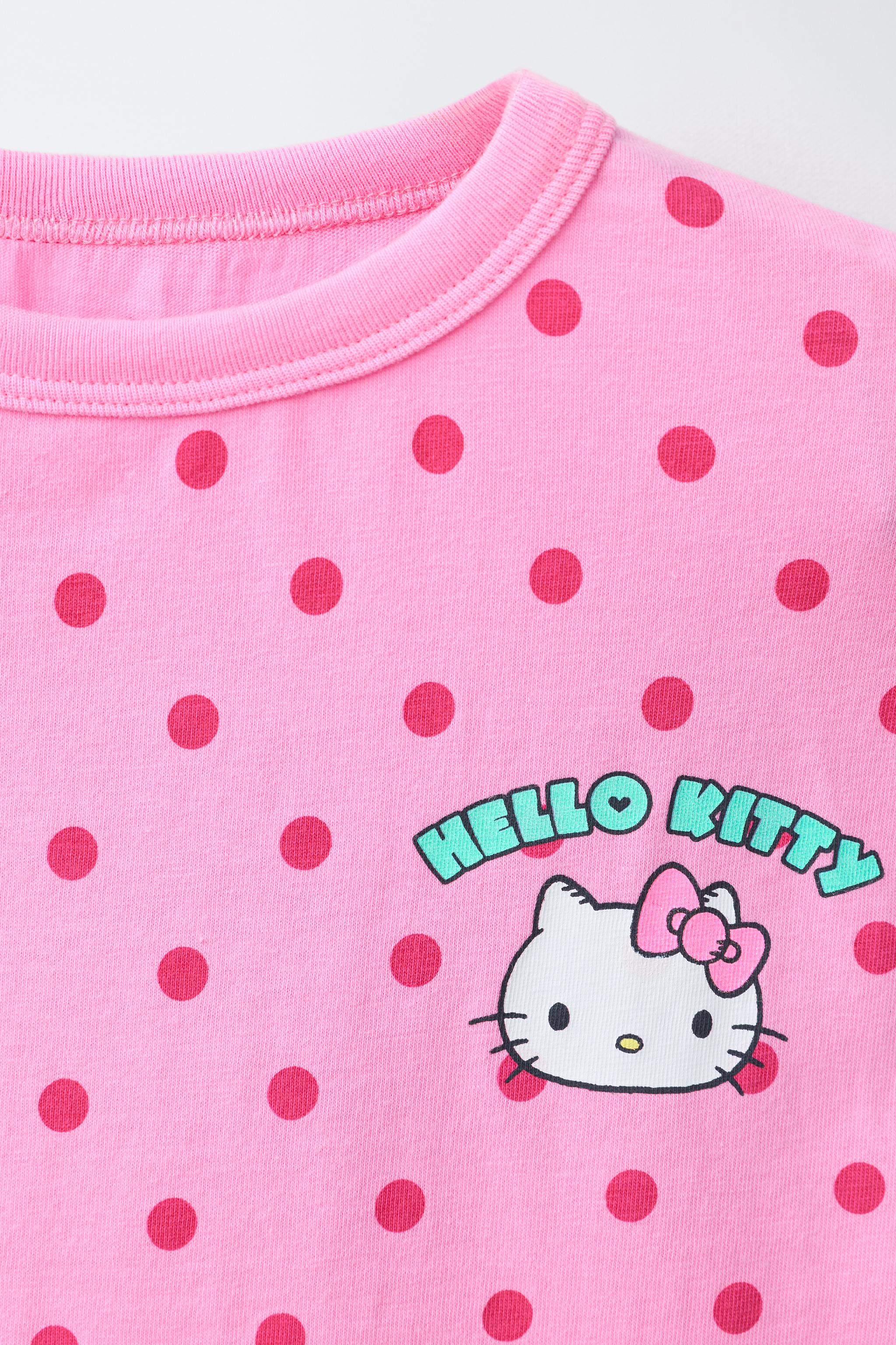 T-SHIRT À POIS SURF HELLO KITTY © SANRIO